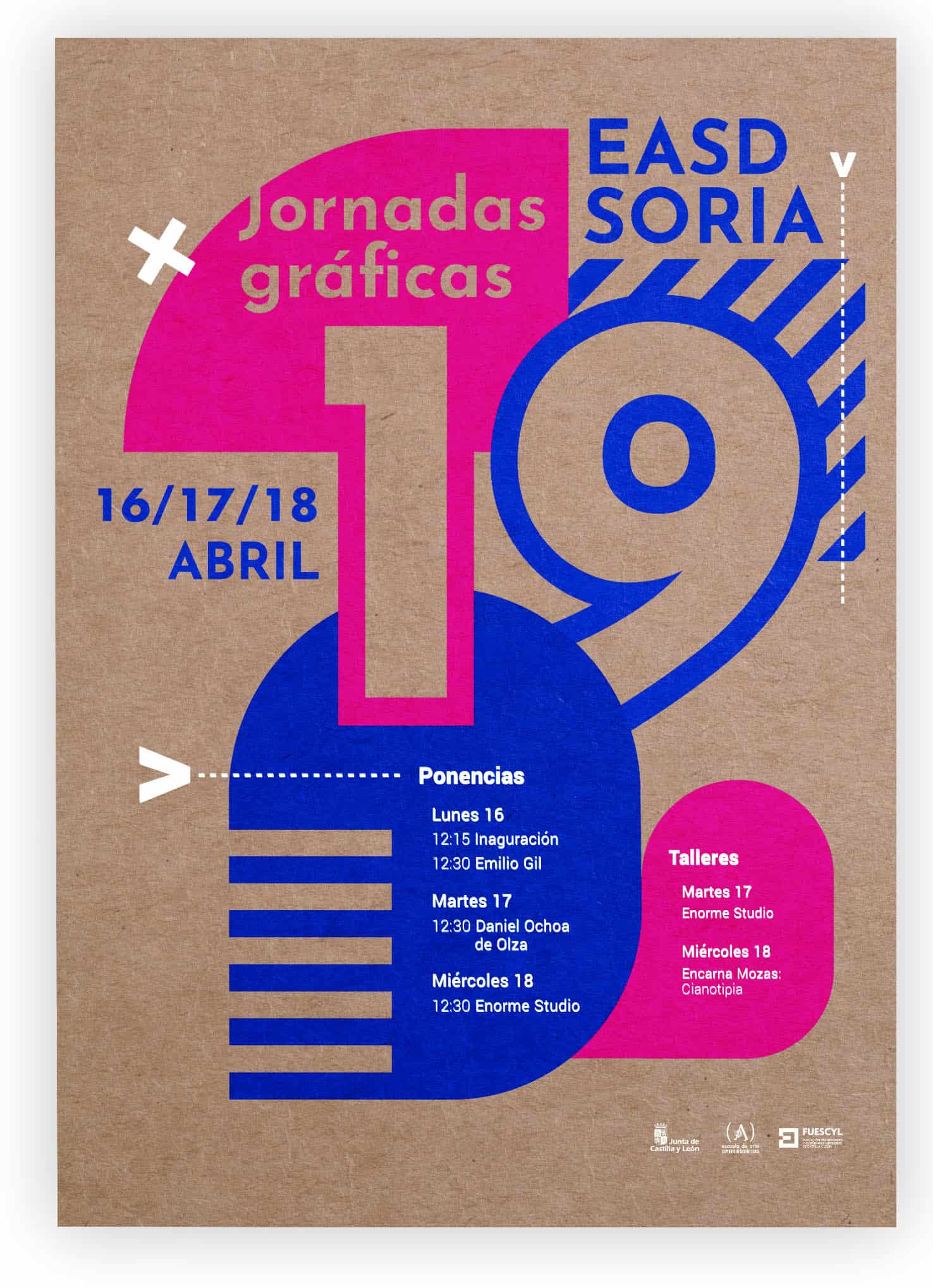 Jornadas Gráficas 2019 en la Escuela de Arte y Superior de Diseño de Soria
