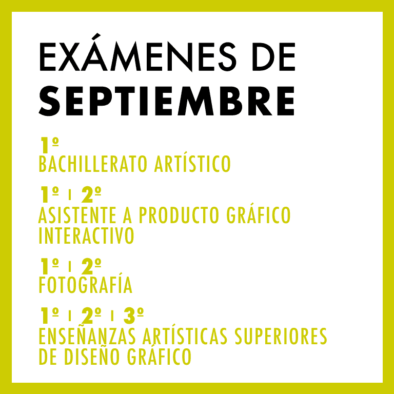 Examen septiembre